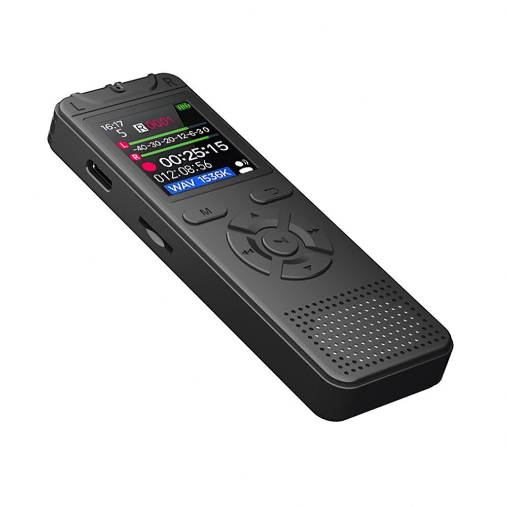 T53 Portable Voice Recorder Built-in 8GB Memory Noise Reduction 1.44 Inch TFT Screen MP3 Player
