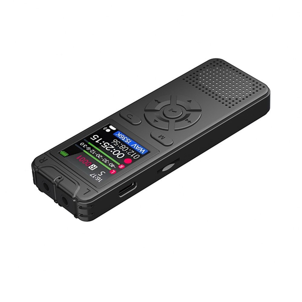T53 Portable Voice Recorder Built-in 8GB Memory Noise Reduction 1.44 Inch TFT Screen MP3 Player
