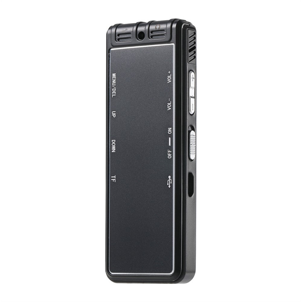 N15 Digital diktafon med 0,96 tommer LCD-skærm, multifunktionel MP3-afspiller, uden hukommelse