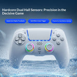 HS-PS5250 Bluetooth-compatible Wireless Game Controller with Hall Effect Triggers 6-Axis Gyro for Sony PlayStation 5/PC