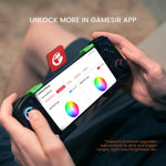 GAMESIR X4a Split Stretch Controller 256-Level Hall Effect Triggers Android Bluetooth-Compatible Gamepad