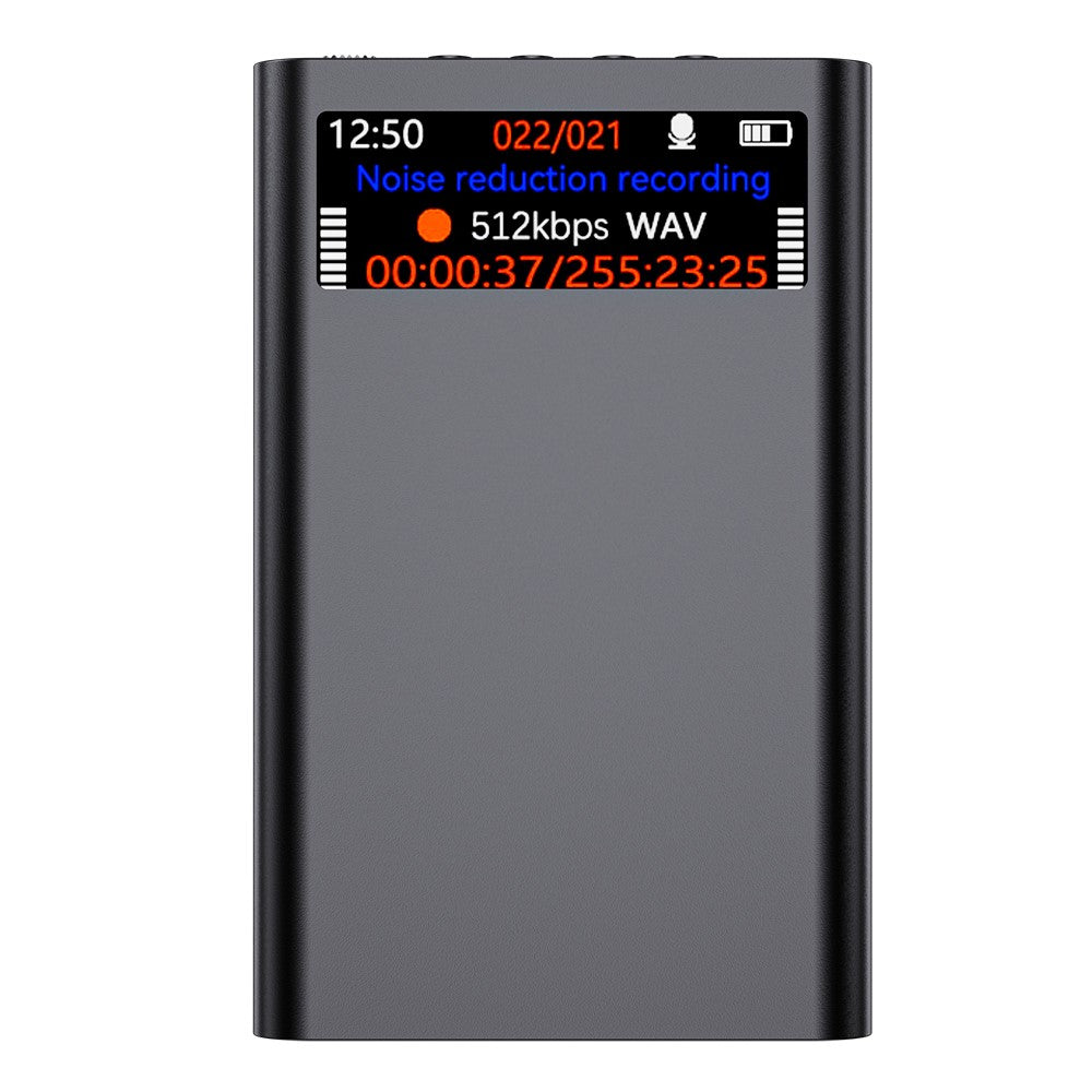 DVR25 32GB Magnetic Voice Activated Recorder AI Noise Reduction USB-C Audio Recorder for Meetings