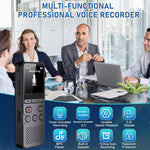 P329 16GB Digital Voice Recorder 1.4 inch 1536Kbps PCM Noise Reduction Audio Recorder