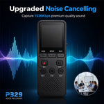 P329 4GB Digital Voice Recorder 1.4 inch 1536Kbps PCM Noise Reduction Audio Recorder