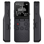 P329 4GB Digital Voice Recorder 1.4 inch 1536Kbps PCM Noise Reduction Audio Recorder
