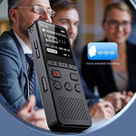 P329 4GB Digital Voice Recorder 1.4 inch 1536Kbps PCM Noise Reduction Audio Recorder