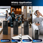 P329 32 GB Digital Stemmeoptager 1.4 tommer 1536 Kbps PCM Støjreduktion Lydoptager