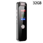 8835 32GB Digital Voice Recorder Dual Microphone Noise Reduction Recorder for Business Meetings Interviews