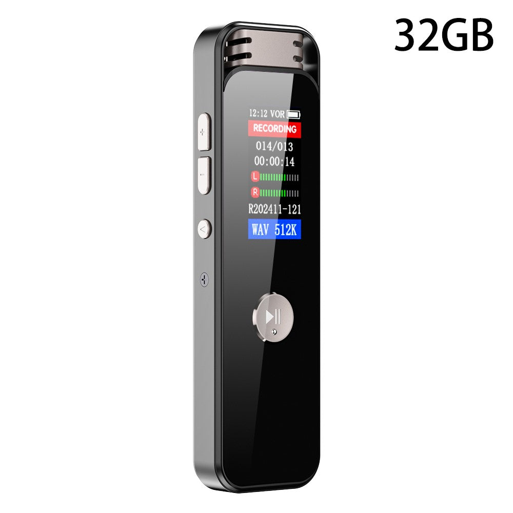 8835 32GB Digital Voice Recorder Dual Microphone Noise Reduction Recorder for Business Meetings Interviews