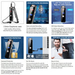 8835 64GB Digital Voice Recorder Dual Microphone Noise Reduction Recorder for Business Meetings Interviews