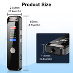 8835 64GB Digital Voice Recorder Dual Microphone Noise Reduction Recorder for Business Meetings Interviews