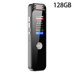 8835 128GB Digital Voice Recorder Dual Microphone Noise Reduction Recorder for Business Meetings Interviews