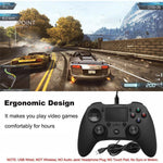 MB-P912w Wired Gamepad Dual Analog Game Joystick Controller Gaming Gamepad for PS4