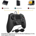 MB-P912w Wired Gamepad Dual Analog Game Joystick Controller Gaming Gamepad for PS4