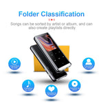 M13 64GB Voice Activated Audio Recorder 1.5 inch Screen Bluetooth-compatible MP3 Music Video Player FM Radio E-book Reader Voice Recorder