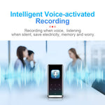 M13 64GB Voice Activated Audio Recorder 1.5 inch Screen Bluetooth-compatible MP3 Music Video Player FM Radio E-book Reader Voice Recorder