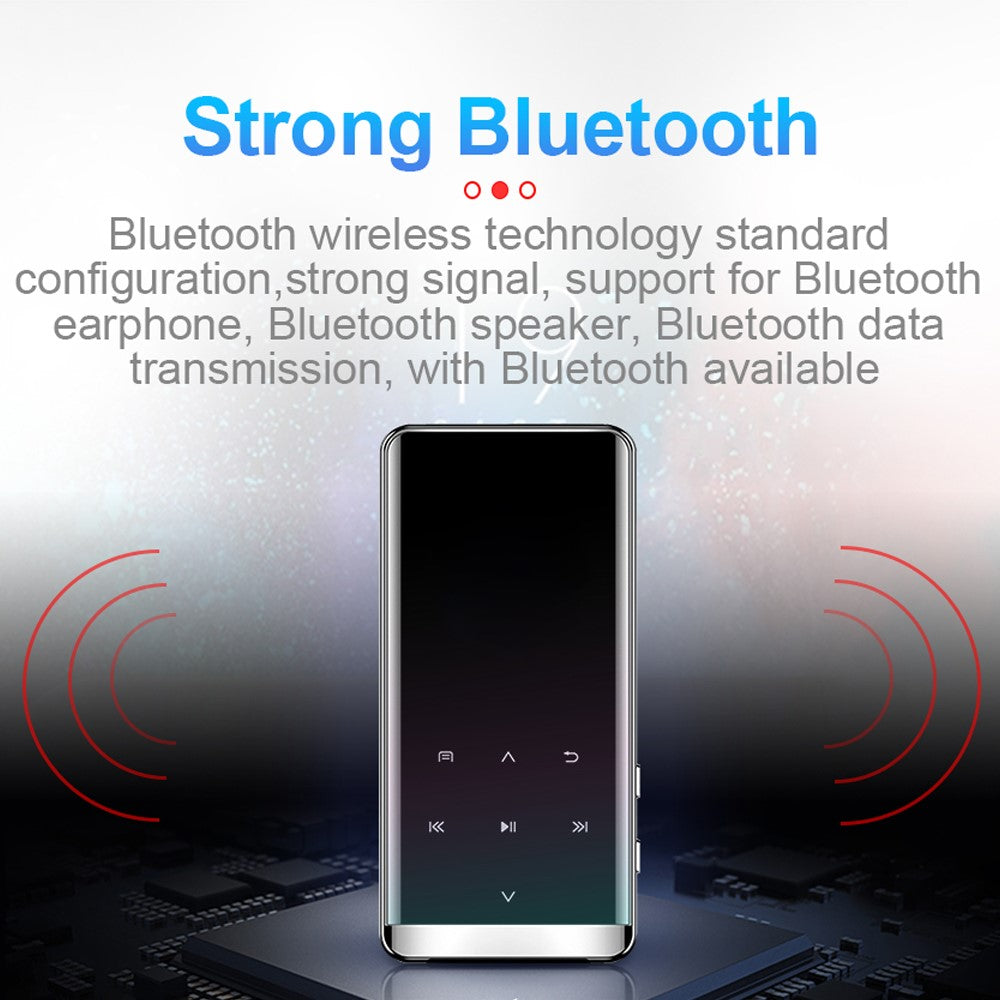 M13 32GB Portable Audio Recorder 1.5 inch Screen Bluetooth-compatible MP3 Video Pictures Viewing FM Radio E-book Reader Voice Activated Voice Recorder