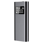 Q25 4 GB bærbar optager med rygclips, magnetisk, lydoptager, LED-skærm, musikafspiller, diktafon til klasseværelsesmøder og taler