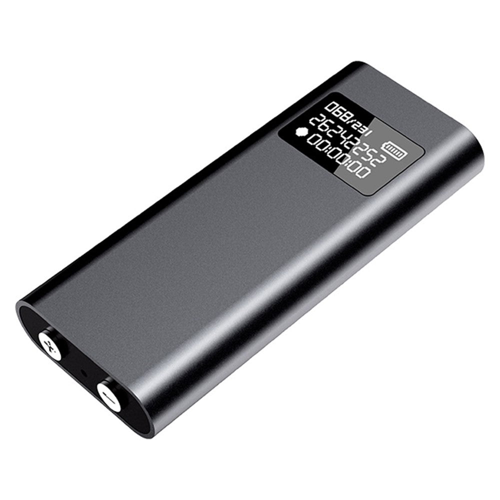 Q25 4 GB bærbar optager med rygclips, magnetisk, lydoptager, LED-skærm, musikafspiller, diktafon til klasseværelsesmøder og taler