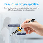 Q96 128GB High Definition Recording Writeable Digital Voice Recorder Pen Audio Recording Dictaphone