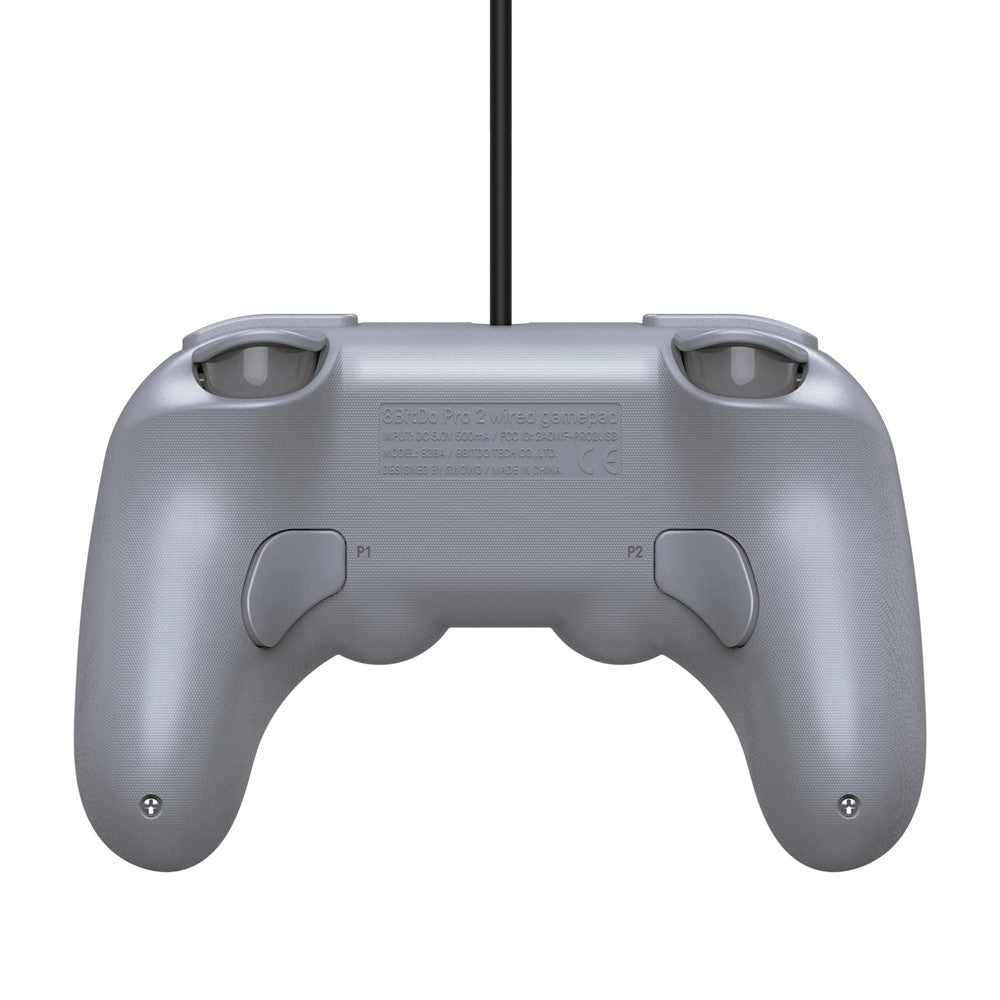 8BITDO Pro 2 Wired Controller Steam Game Console Gamepad with Modifiable Vibration for Nintendo Switch/Windows