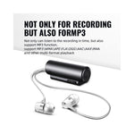 Q76 16GB Strong Magnetic 3200mAh Voice Recorder PMC Voice Decoding Timestamp for Lectures Meetings Interviews