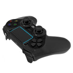8957 Bluetooth-compatible Wireless Controller for PS4 Game Consoles Joystick Gamepad with LED Light/3.5mm Audio Port Support Dual Motor Dual Vibration