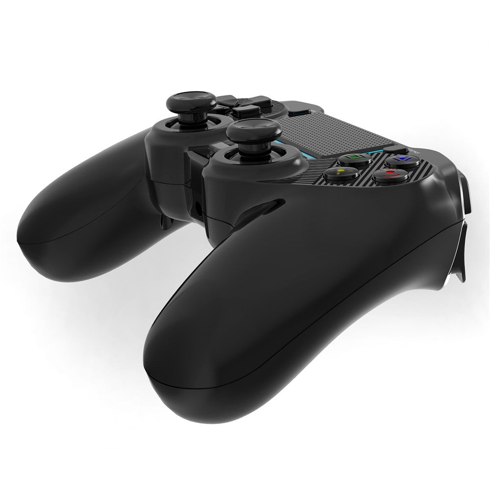 8957 Bluetooth-compatible Wireless Controller for PS4 Game Consoles Joystick Gamepad with LED Light/3.5mm Audio Port Support Dual Motor Dual Vibration