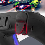 P07 Dazzle Lighting Wireless Bluetooth-compatible Controller for PS4 Game Console Gamepad (without Stand)
