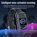 S16 8GB Audio Voice Bracelet Recording Device Noise Cancelling Recorder with Password, E-Book, Play Music
