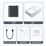 Q8 8GB Noise Cancelling Mini Voice Recorder Voice Activated Recorder MP3 Player with OTG Function