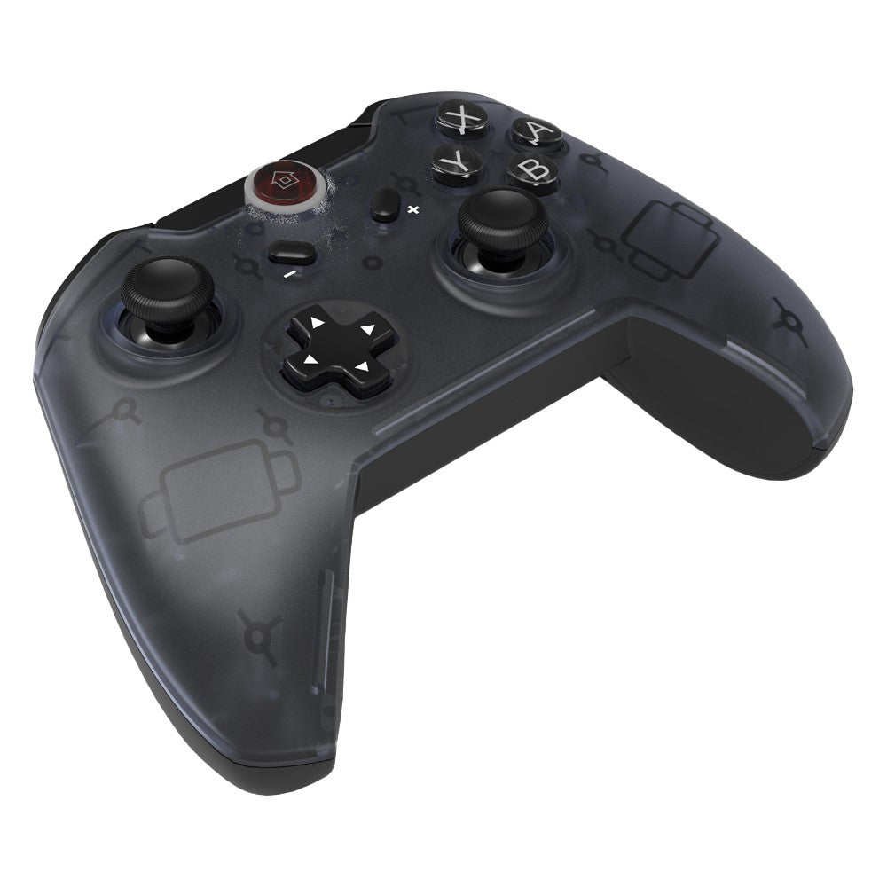 SWH PRO 8575-Switch Translucent Frosted Case Wireless Gamepad for Nintendo Switch Game Console Bluetooth-compatible Controller