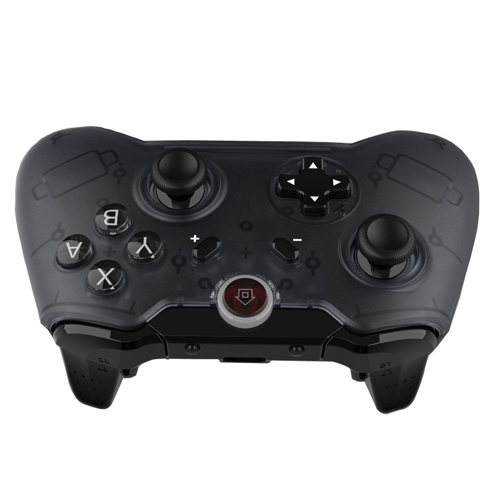 SWH PRO 8575-Switch Translucent Frosted Case Wireless Gamepad for Nintendo Switch Game Console Bluetooth-compatible Controller
