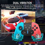 8592 Wireless Gaming Controller for Switch Bluetooth-compatible Gamepad Supports Wake-up SWH Console with Dual-Vibration