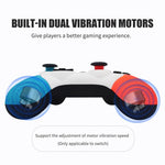 HS-SW510 Wireless Controller for Nintendo Switch, Bluetooth-compatible Multi-Platform Gamepad Joystick with Turbo Function