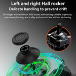 D7 Stretchable Wireless Controller for Game Console Bluetooth-compatible Gamepad Left / Right Hall Rocker Game Handle