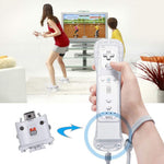 Motion Plus Adapter for Nintendo Wii Remote Controller Upgraded Motion Attachment, White