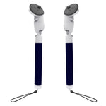 OQ3-002 2Pcs VR Golf Grip for Meta Quest 3 / 3S VR Controllers Long Stick L / R Extension Handle