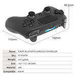 TOPWOLF HS-PS4256 Wireless Controller for PS4 Dual Vibration Programmable Bluetooth-compatible Game Console