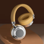 CR-9 Metal Retro Over-Ear Wireless Headset Bluetooth-compatible 5.4 HiFi Music Gaming Headphone