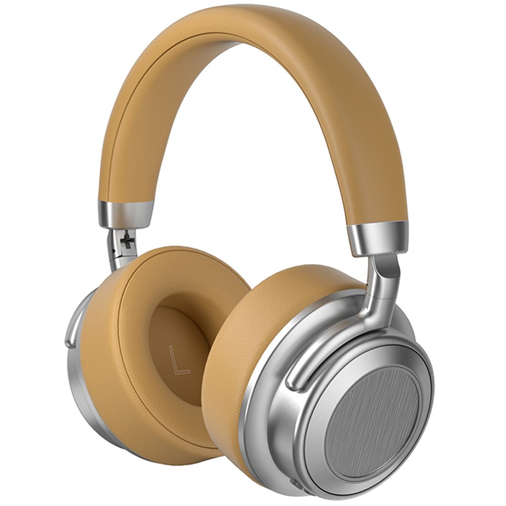 CR-9 Metal Retro Over-Ear Wireless Headset Bluetooth-compatible 5.4 HiFi Music Gaming Headphone