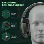 ONIKUMA B100 2.4G Wireless / Bluetooth-compatible 5.3 / Wired Over-ear Headset RGB Light E-sports Gaming Headphone