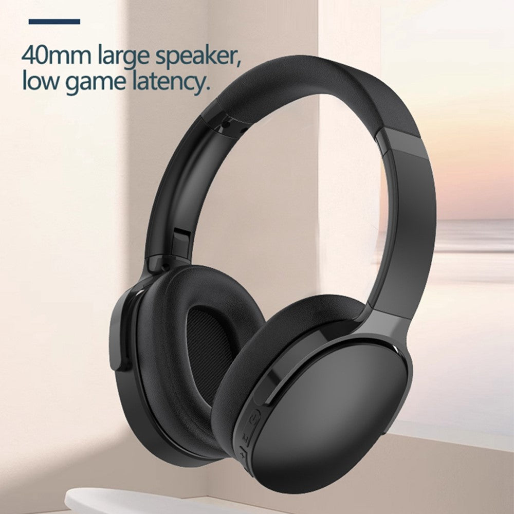 VJE907 Over-Ear Headphone Wireless Bluetooth-compatible Gaming Headset Bass Sound Earphone