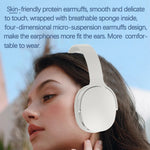 VJE907 Over-Ear Headphone Wireless Bluetooth-compatible Gaming Headset Bass Sound Earphone