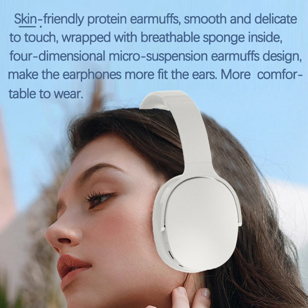 VJE907 Over-Ear Headphone Wireless Bluetooth-compatible Gaming Headset Bass Sound Earphone