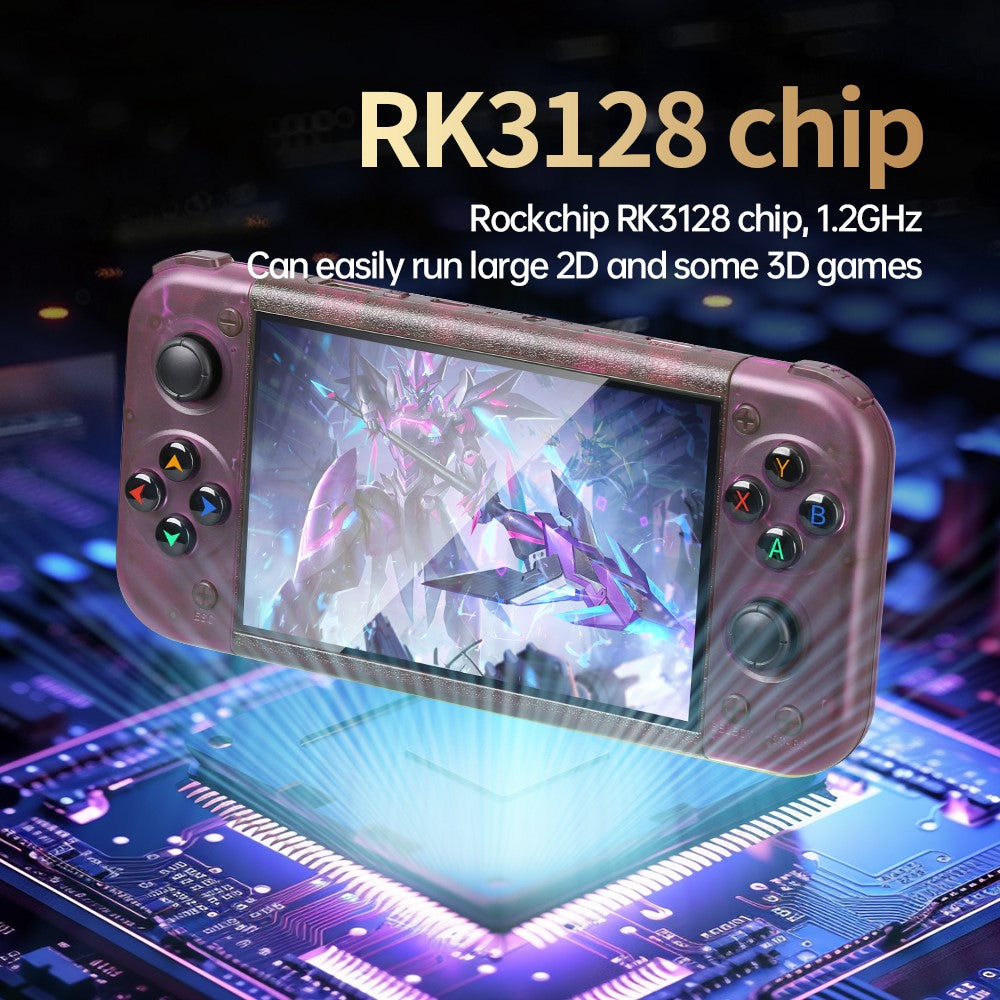 RG50XX 5-inch Screen Handheld Game Console Supports Linux System HD TV Output, 15000+ Games