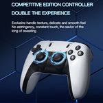 m22 Game Stick 4K, Dual 2.4G Wireless Game Controllers with 128G 30000+ Games for TV