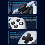 m22 Game Stick 4K, Dual 2.4G Wireless Game Controllers with 128G 30000+ Games for TV