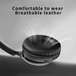 AKZ-25 Bluetooth-compatible 5.3 Over-Ear Headphones 100-Hour Standby Wireless Headset for Cellphone PC Laptop