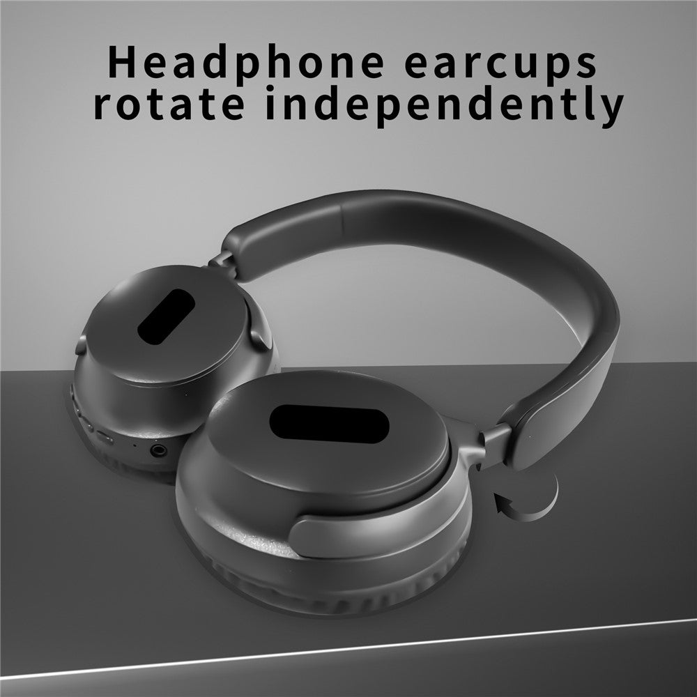 AKZ-25 Bluetooth-compatible 5.3 Over-Ear Headphones 100-Hour Standby Wireless Headset for Cellphone PC Laptop